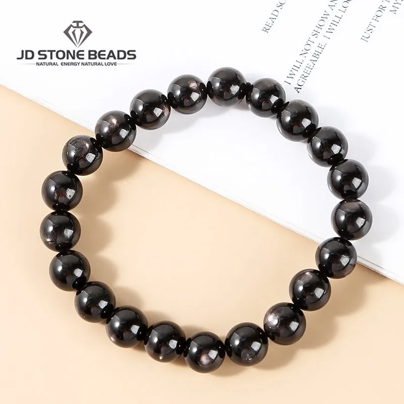 

Натуральный золотой камень на удачу, гипергладкие браслеты из бисера для женщин и мужчин, Исцеляющие браслеты из ниток, ювелирные изделия в ...