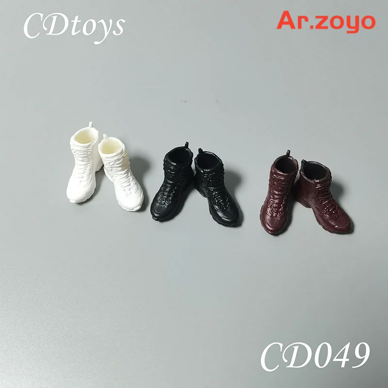 

В наличии Cdtoys CD049, масштаб 1/12, женская спортивная обувь для отдыха в солдате, однотонная обувь с высоким верхом для 6-дюймовых экшн-фигурок, моделей кукол