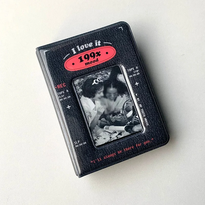 Фотоальбом Polaroid в стиле ретро черный 3-дюймовый альбом с изображением идола