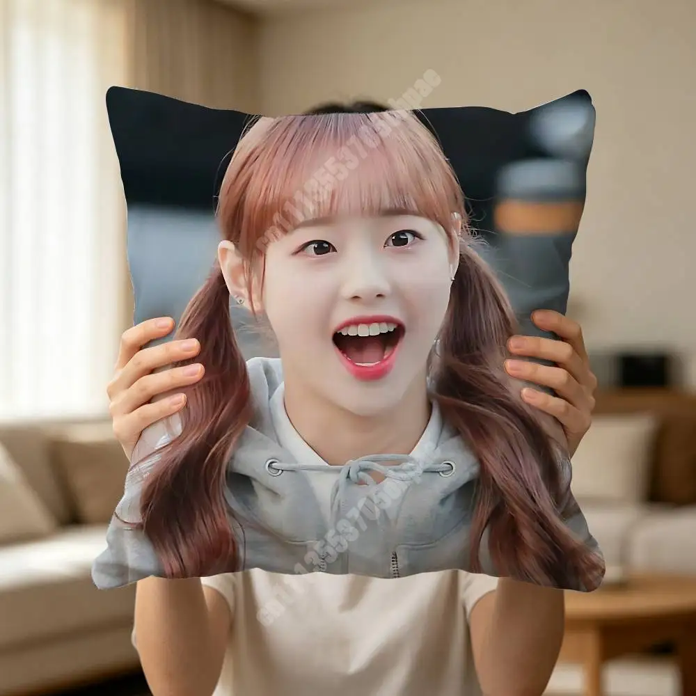 Фото Чехол для подушки/декоративной подушки Kpop C-Chuu Singer K-Kim J-Jiwoo для дивана, уютный акцент для спальни, декор для студии №3