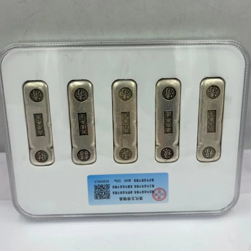 Коллекция старинных монет пять императоров Цин серебряный стержень PCGS Фу лу шоу