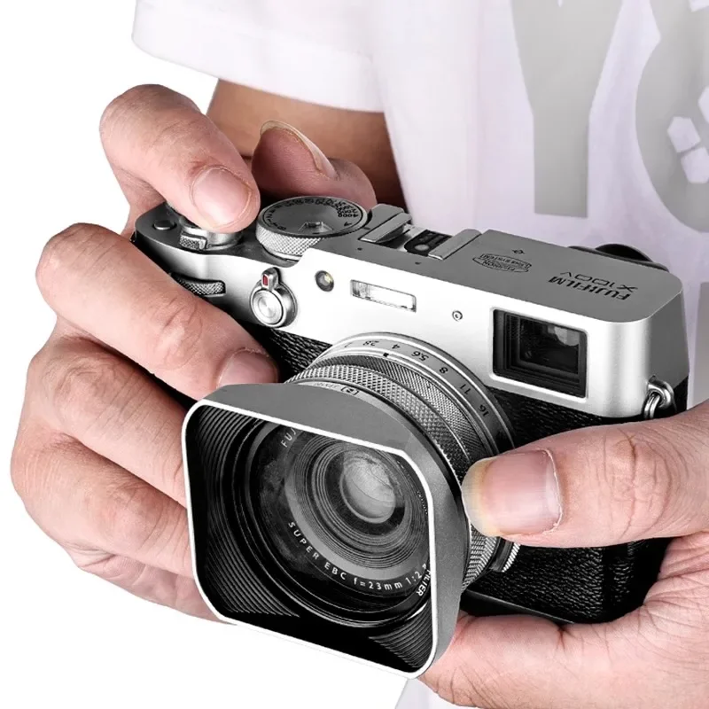 Металлическая бленда для Fuji X100VI X100V X100F X100T X100S