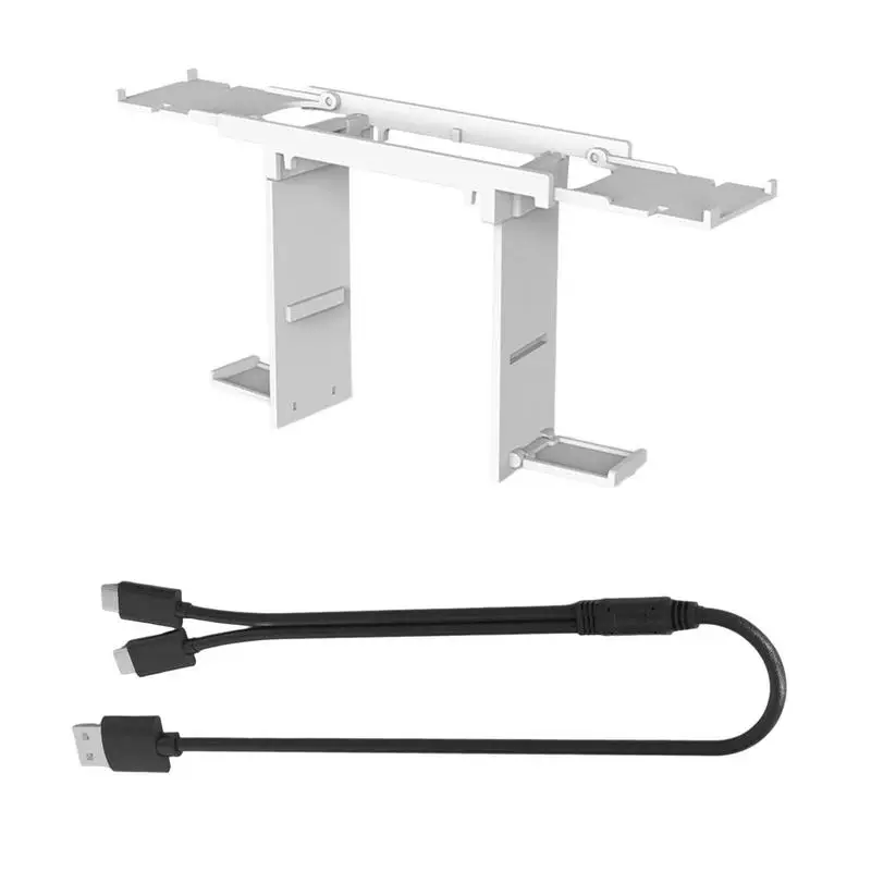 

For PSVR2 1 Out 2 Charging Cables With Foldable Storage Bracket ForPS5 Handle Type-c Charging Cable Headphone Charging Storage