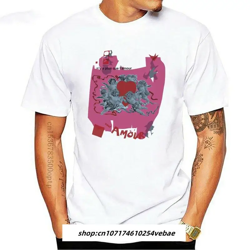 

New Michael Jackson BEAT IT Video Accurate AMOUR T-shirt Thriller Sleeveless Tops Tees Men 100% Cotton