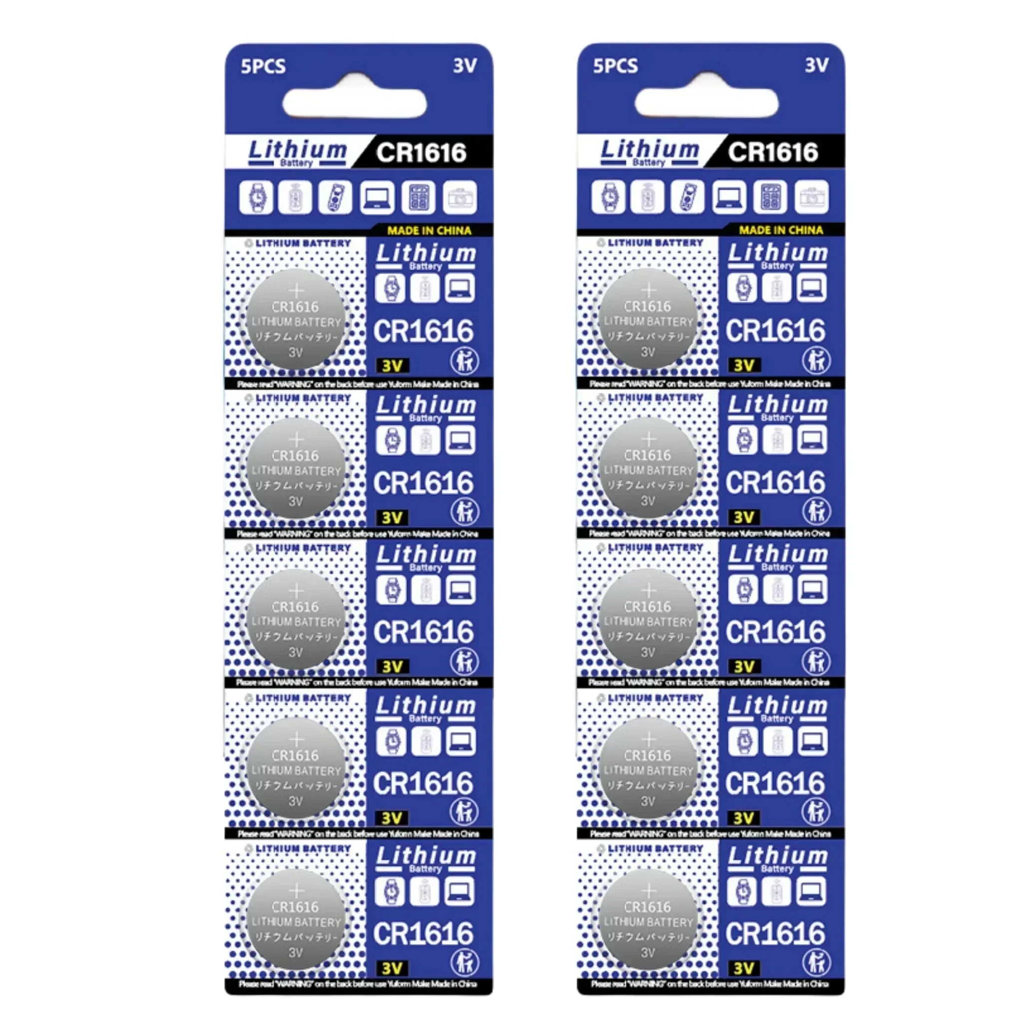 Кнопка типа таблетка LM1616 DL1616 BR1616 5021LC 1616 3 В литиевая батарея для часов удаленный