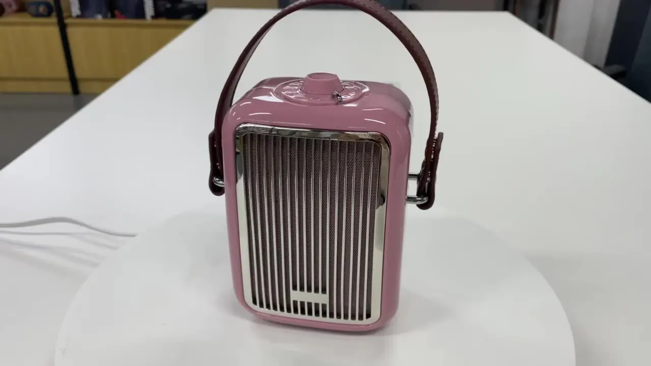 

Drop Shipping Portable Wireless B-t gift Speaker Retro Style Cute speaker TF usb AUX