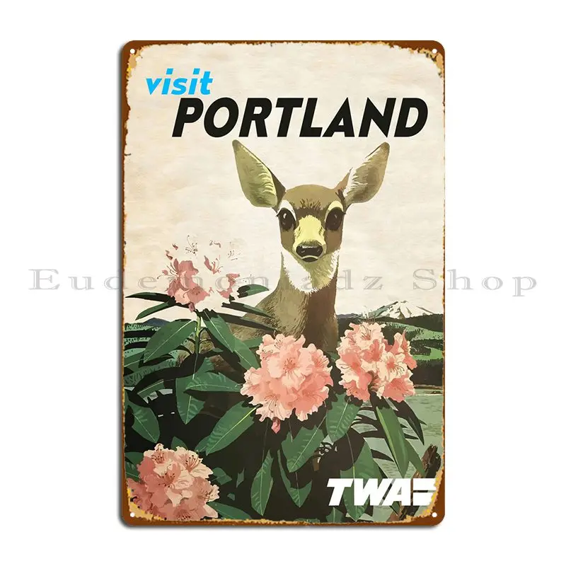 Винтажный портландский Twa металлический знак бар пещера на заказ ржавая роспись печать жестяной знак плакат Винтажный портландский Twa металлический знак бар пещера на заказ ржавая роспись печать жестяной знак плакат