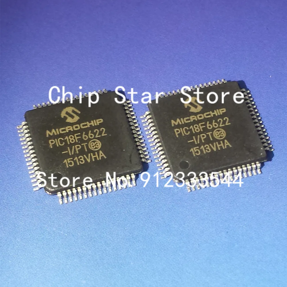 2-10 шт. Φ/PT PIC18F6622 QFP64 100% новый и оригинальный PIC18F6622-I/PT
