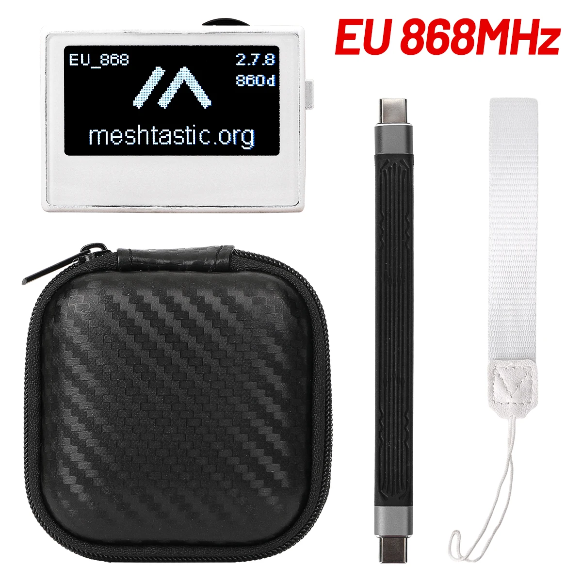 

Местластичный мини-карманный трекер LoRa SX1262, 868 МГц, 915 МГц, NRF52840, маломощный радиоприемник LoRa, OLED-дисплей