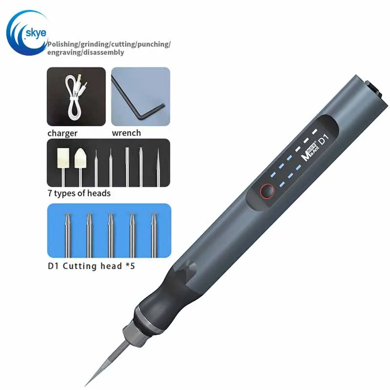 

MaAnt D1 Electric Drive Polishing Pen Adjustable Speed Cell Phone Repair Polishes Cutting Derusting Perforating Carves Letterin