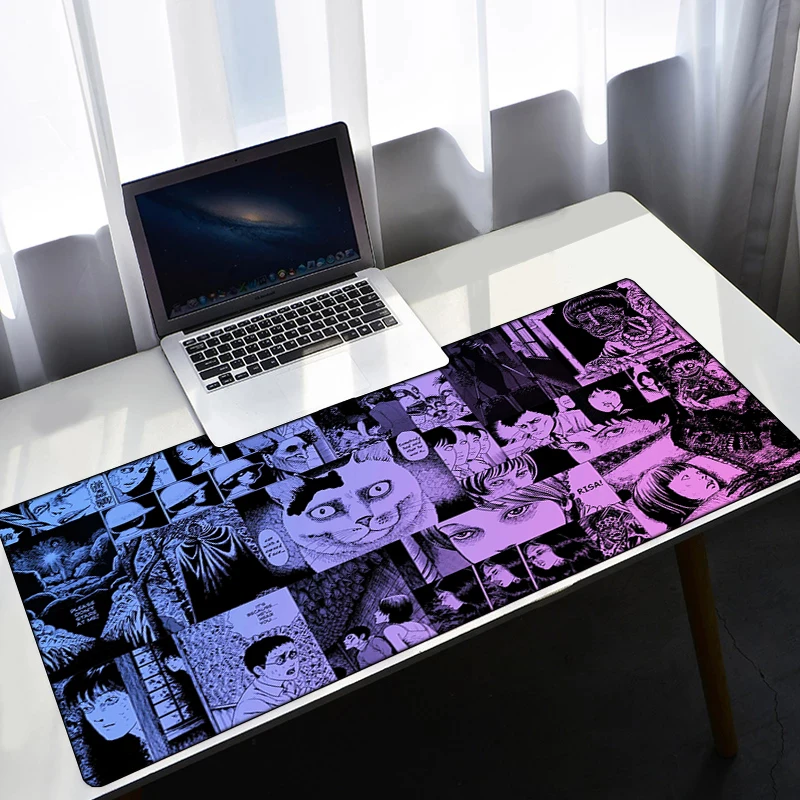 

Gaming Mouse Pad Large Junji Ito Tomie Kawakami Anime Desktop Accessories Deskmat Mousepad Xxl Desk Mat Game Mats Gamer Mause Pc