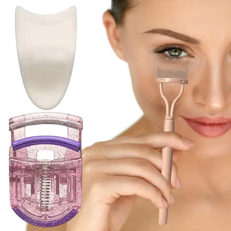 

Eyelash Applicator Kit 3 In 1 Eyelash Separator Teeth Mascara Comb Curler And Applicator Set Tweezers Extensions Clips Eyelashes