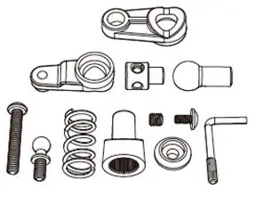 

Mjx H8h Полный набор оригинальных аксессуаров, предотвращение столкновений лебедки, передняя ось, корпус автомобиля, ступица шины, полный комплект (1)