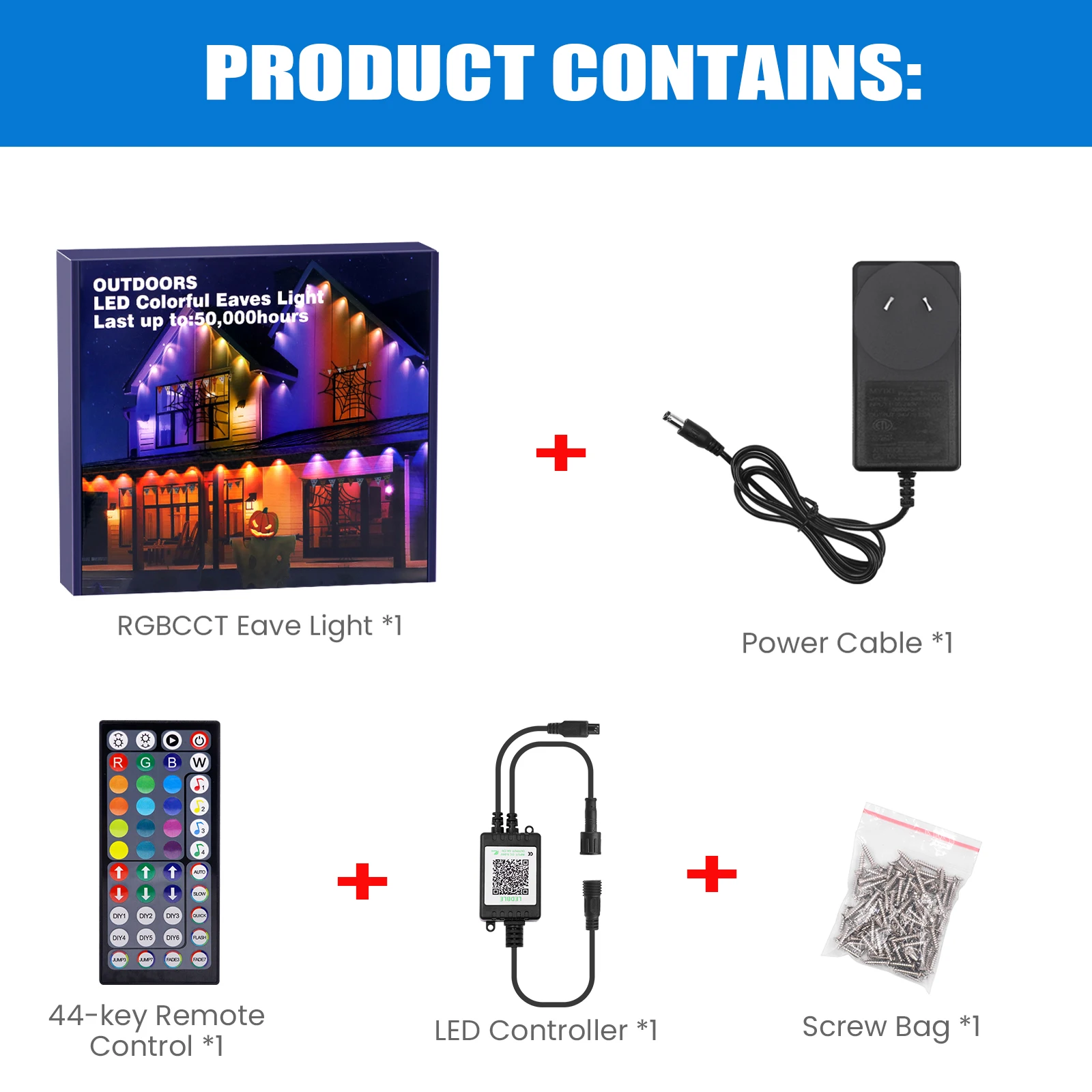 

KISUFU RGB светодиодные гирлянды для карнизов