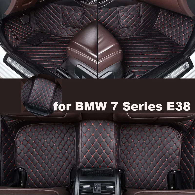 

Autohome Car Floor Mats For BMW 7 Series E38 1999-2003 Year Upgraded Version Foot Coche Accessories Carpetscustomized