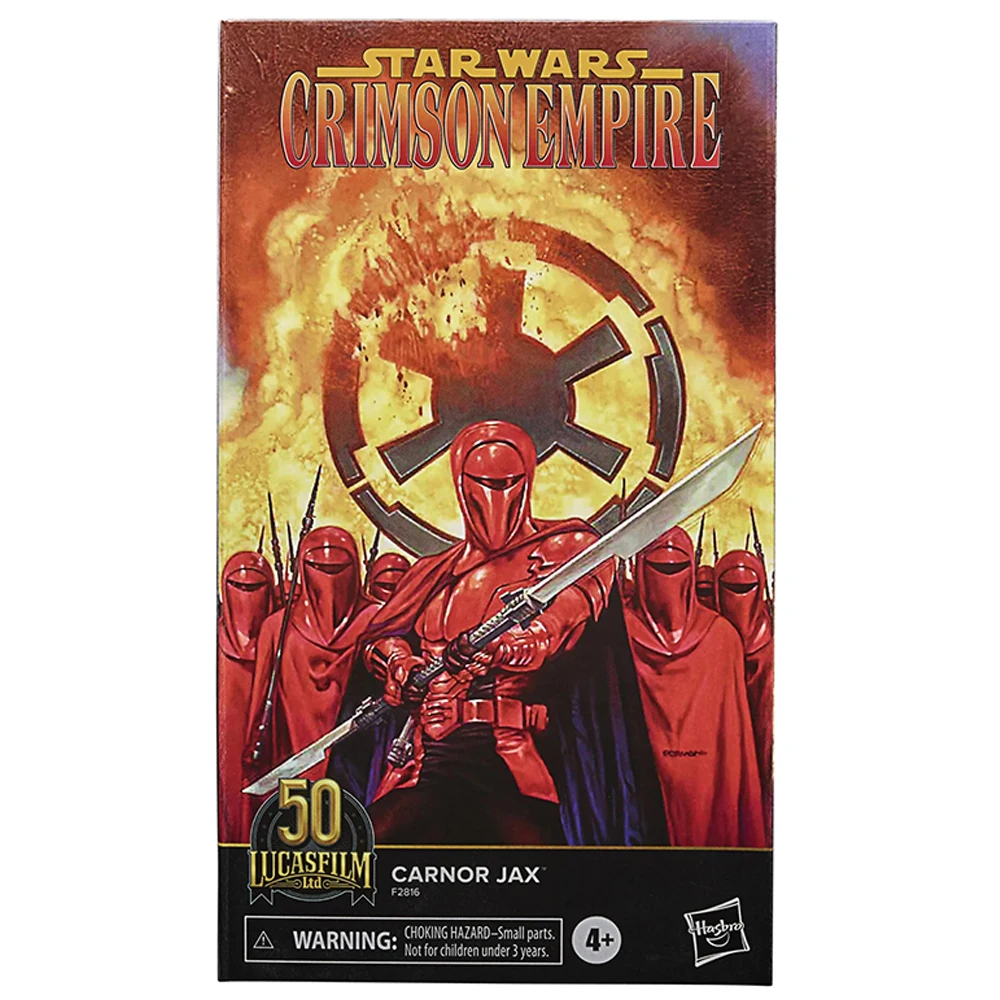 

[In-Stock] Hasbro The Black Series Star Wars Crimson Empire Carnor Jax 6-inch-scale Action Comic Figure Collectible Model Toy