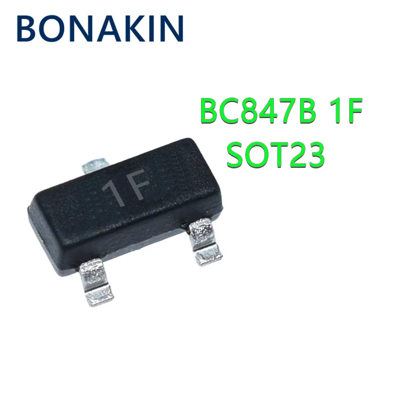 100 шт. BC847B SOT23 BC847 SOT SMD 847B SOT-23 1F SMD новый оригинальный транзистор 100 шт. BC847B SOT23 BC847 SOT SMD 847B SOT-23 1F SMD новый оригинальный транзистор