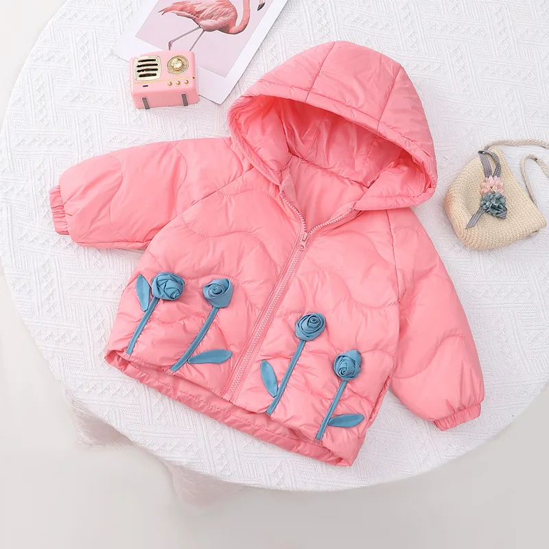 Пуховик детский зимний на возраст 1-6 лет