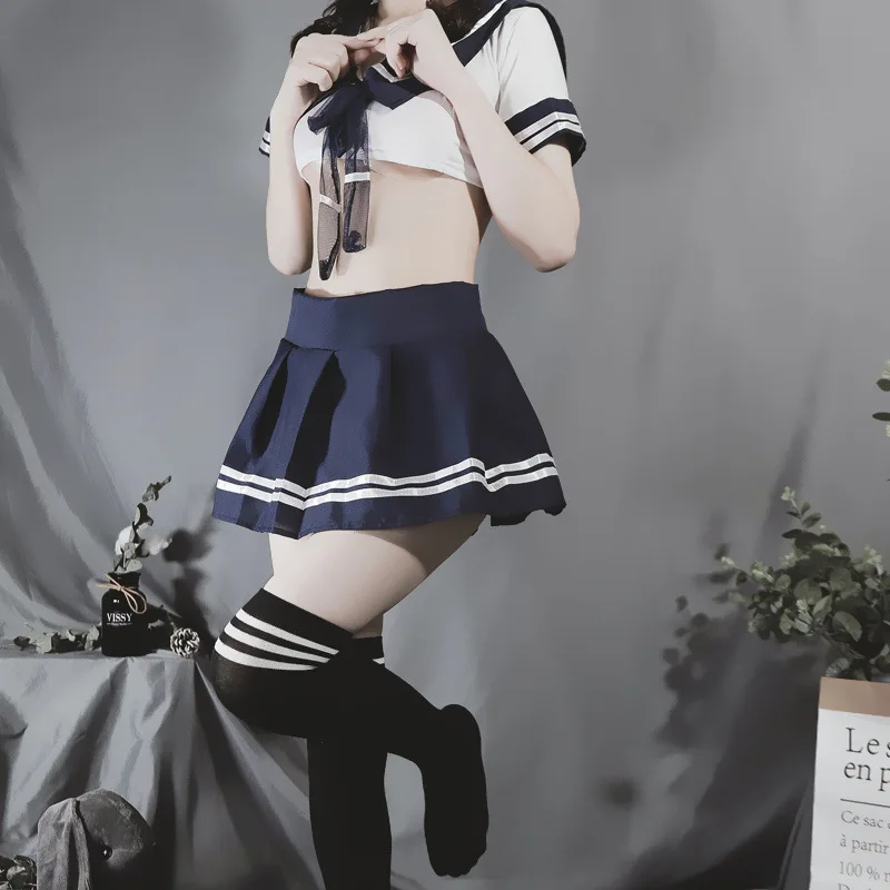 Школьные японские костюмы для девочек женское сексуальное белье