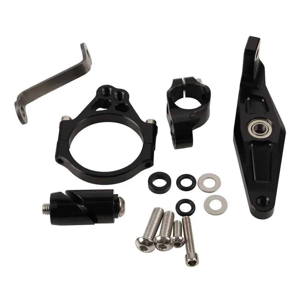 Фото Для Yamaha MT09 2021-2024 MT-09 XSR900 XSR 900 2022 2023 2024 Поддержка стабилизатора рулевого управления, комплект крепления кронштейна амортизатора, аксессуары №5