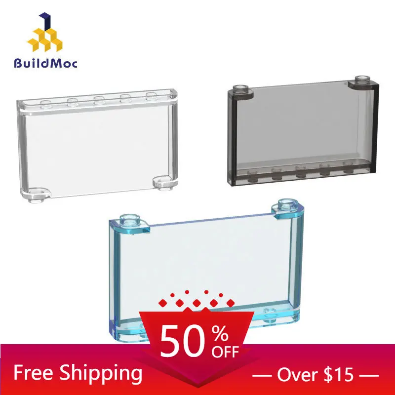 10 шт. кубики MOC 64453 1x6x3 стекло ldd64453 для строительных блоков, детали «сделай сам», классический бренд для детей