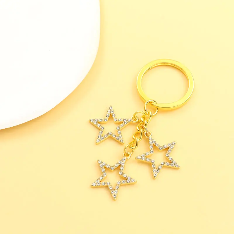 Новинка трендовый брелок для ключей мужчин и женщин с металлическими