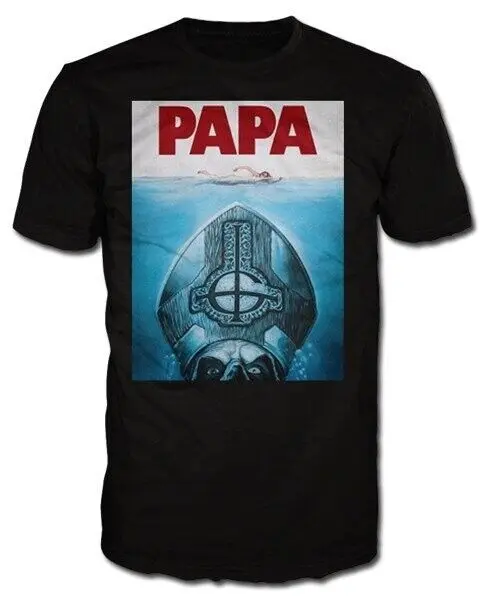 Футболка Ghost Papa Jaws S M L XL XXL официальная металлическая рок-группа