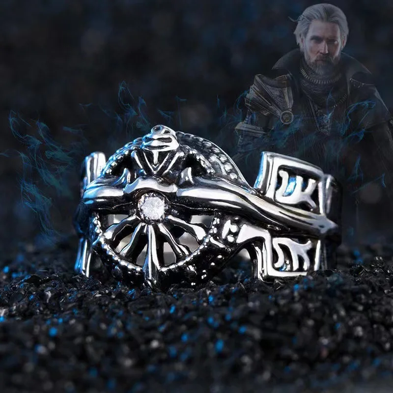 

Final Fantasy FF XVI 15 Game Peripherals Shining Ring Male Noctis Lucis Caelum Anime Perimeter Old Vintage Gifts Toys Decoration