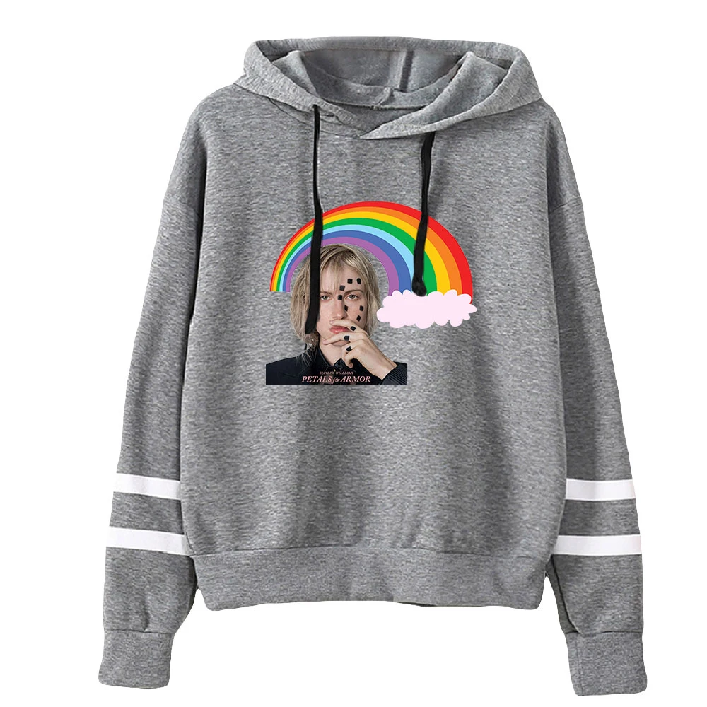 Hayley Williams толстовка унисекс без карманов с параллельными перекладинами и