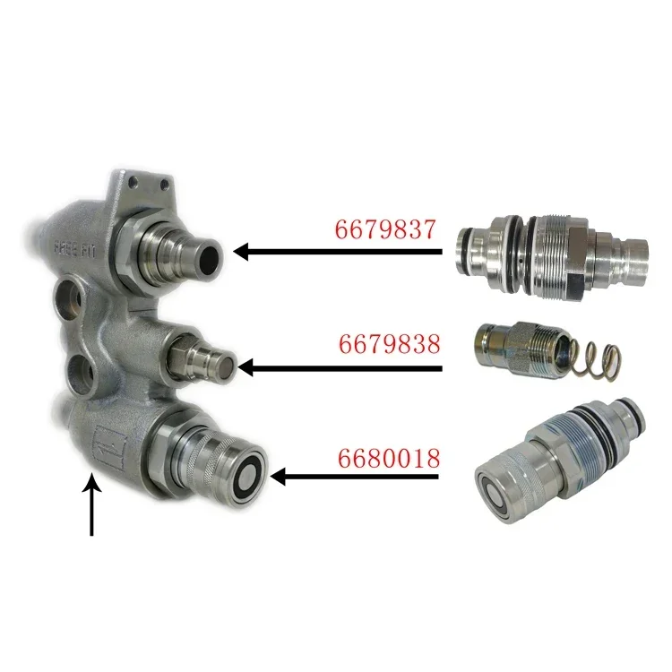 6679837 6680018 для Bobcats Quick Connector гарантия 6 месяцев
