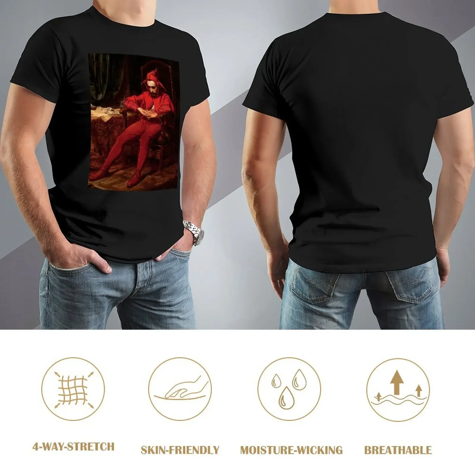 Футболка Stańczyk (Sad Red Jester Clown) от Jan Matejko футболка с рисунком мужские высокие