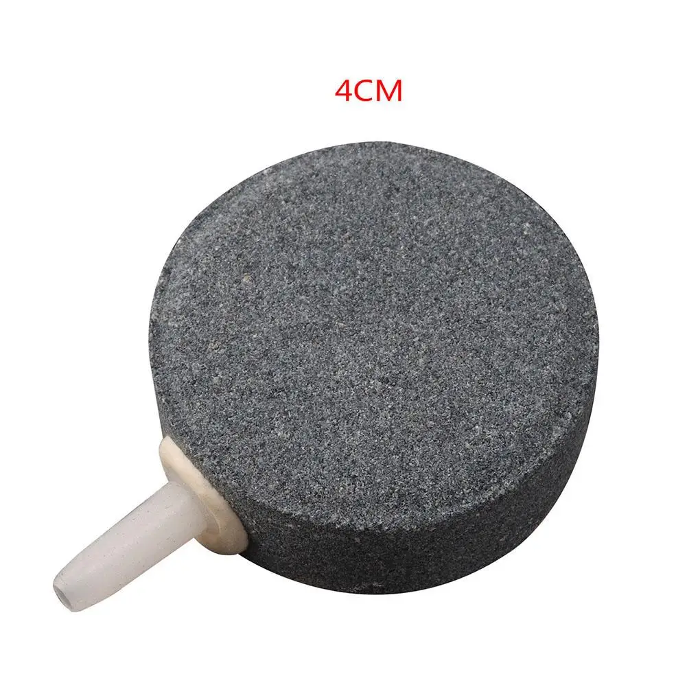 

Bubble Disk Air Stone Aerator for Aquarium Fish Tank Pond Oxygen Pump Anti-aging Surface Frosted Texture for Increases Oxygen