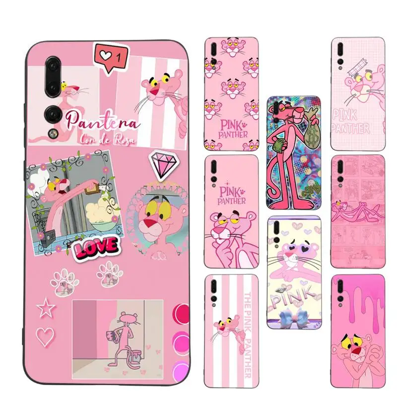 

Pink Panther Phone Case Soft Silicone Case For Huawei P 30lite p30 20pro p40lite P30 Capa