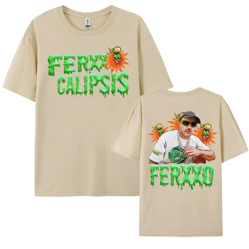 Футболка Feid Ferxxo Calipsis Tour 2024 Merch мужская одежда Y2k футболка в стиле хип-хоп унисекс