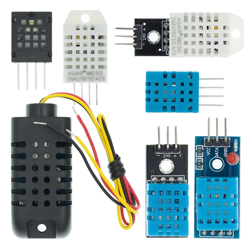 

Цифровой датчик температуры и влажности DHT11 DHT22 AM2302 AM2301 AM2320, датчик и модуль для Arduino electronic DIY