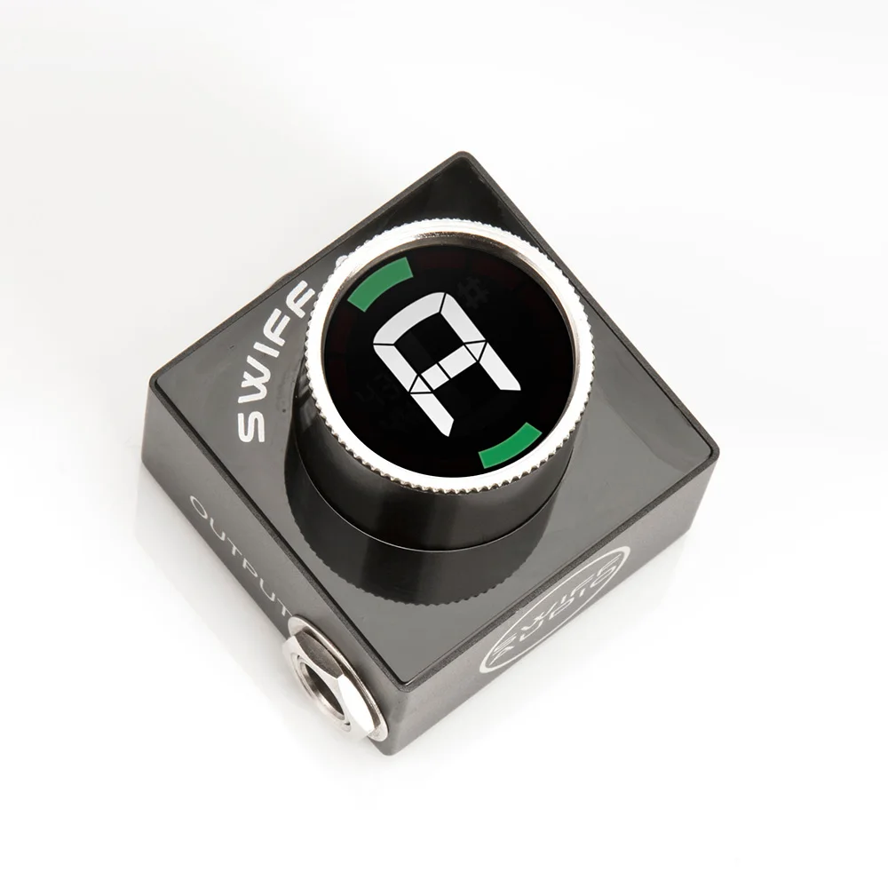 Мини-Педальный тюнер SWIFF Audio C10 светодиодный дисплей для электрической