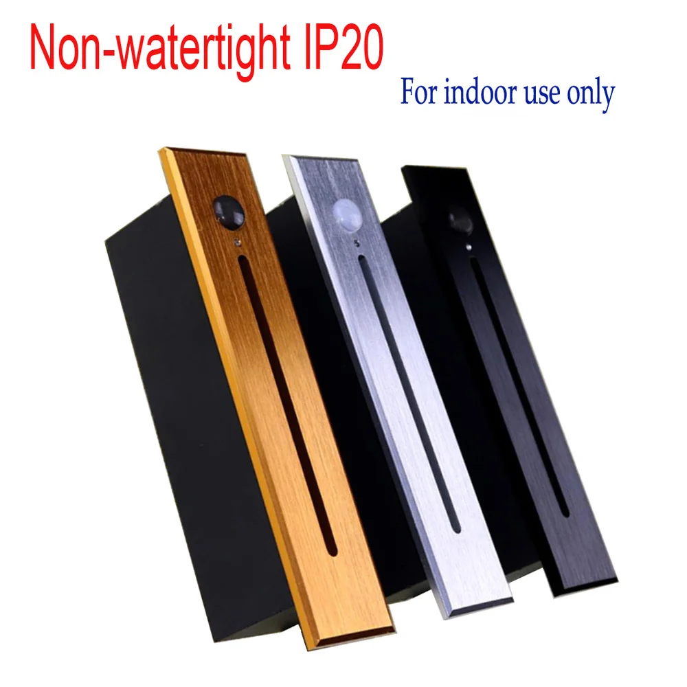 Умный светодиодный Ночной светильник с датчиком движения 3 Вт встраиваемый для