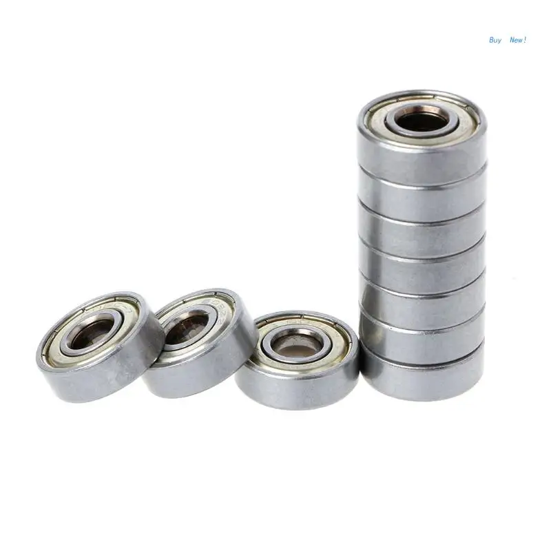

10 шт., миниатюрные подшипники из высокоуглеродистой стали 608zz для 3D-принтера