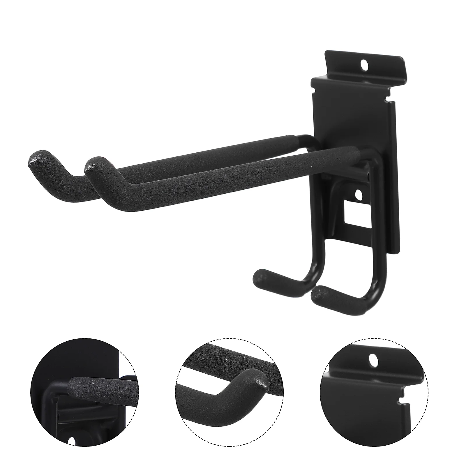 

Garage Wall Hangers Heavy Duty Storage Hooks Bike Mount Display Bracket Metal Hanging Cradle Garden Tool