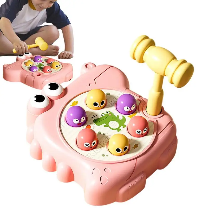 

Kids Toy Montessori Learning Game Educational Puzzle Birthday Gift For Toddler Hammering And Pounding Toys