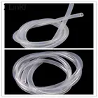 Прозрачный силиконовый резиновый шланг для пищевых продуктов длиной 1 метр, диаметром 7, 8, 9, 10, 12 мм