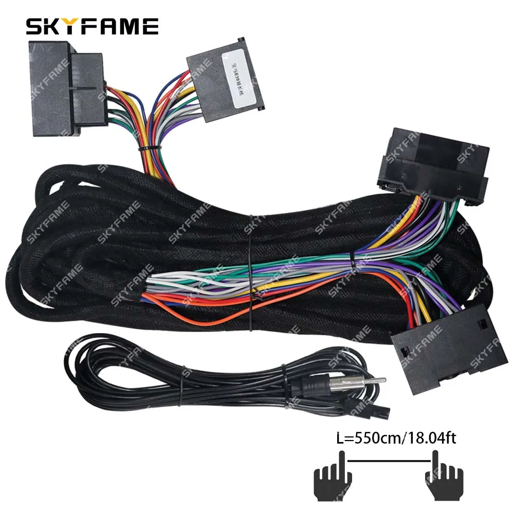 

SKYFAME автомобильный 6-метровый удлинитель питания для BMW E38 E39 E46 E53 X5 5 серии