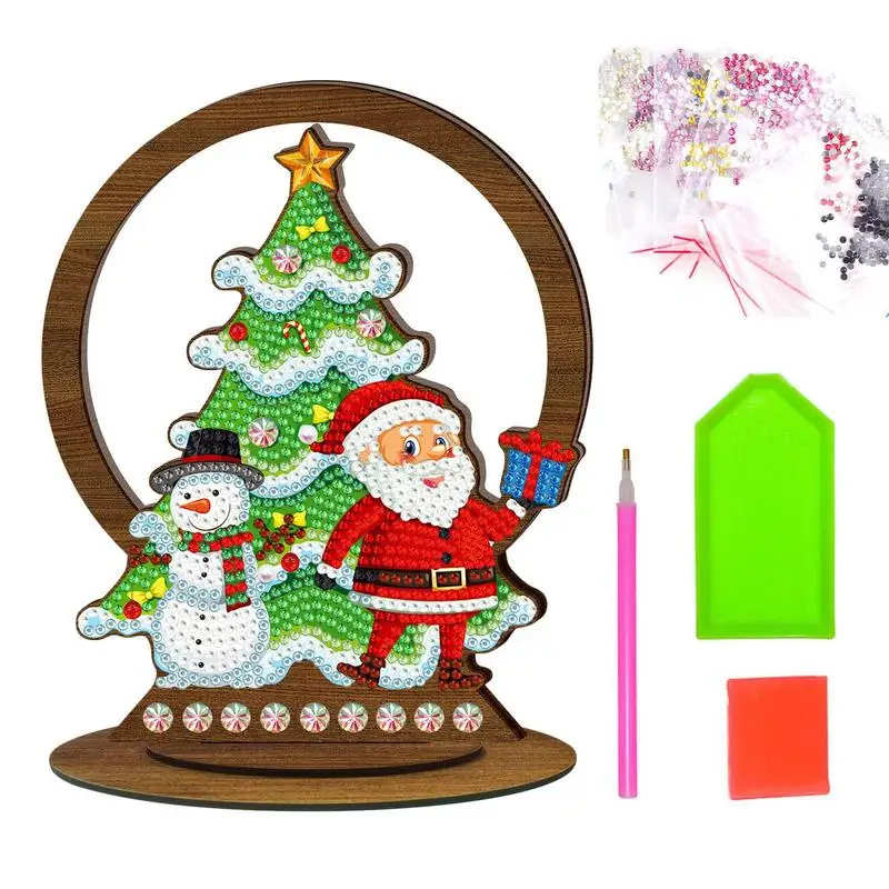 

Наборы для алмазной живописи, рождественские DIY 5D наборы для алмазной живописи, рождественский подарок, елка, искусство, полный Алмазный Набор для сверления стен