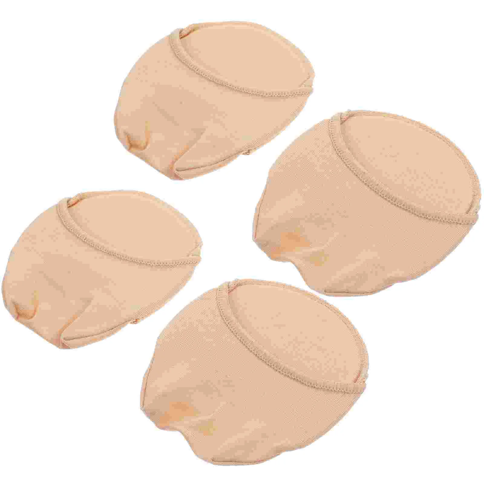 2 Pair Seamless Tops Forefoot Pads Half Liner Socks High Heel Grips Invisible Socks High Heel Cushions