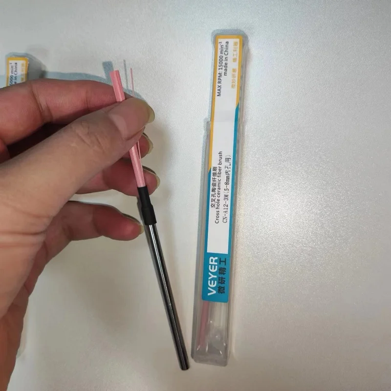 

[Free Shipping] VEYER 1.5mm Deburring Aluminum Extrusions Abrasive Brush CN-A12-1.5M Depth Bur Cutter Tool