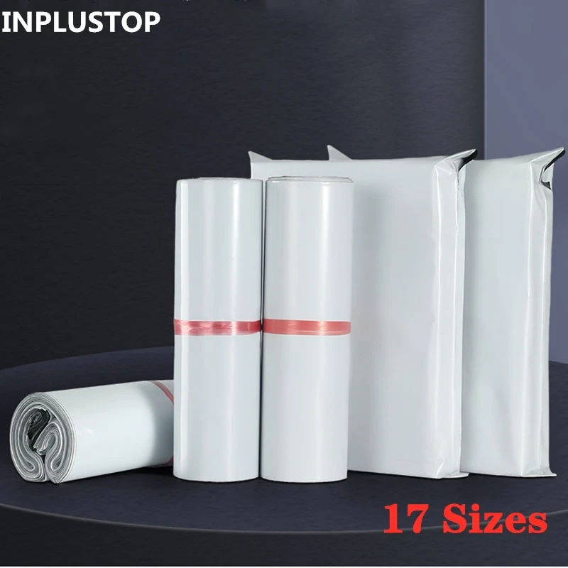 

Курьерские пакеты INPLUSTOP серые/белые