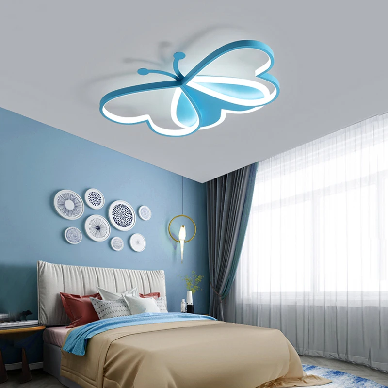 Приглушаемая Светодиодная потолочная люстра для детской комнаты украшение