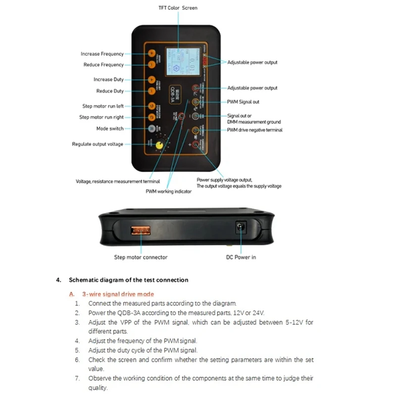 QDB-3A автомобильный тестер катушки зажигания шаговый двигатель электромагнитный