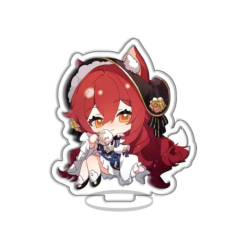 4-12 шт. Honkai: Star Rail игровые фигурки акриловая подставка модель тарелка Lunae Himeko Kafka Blade