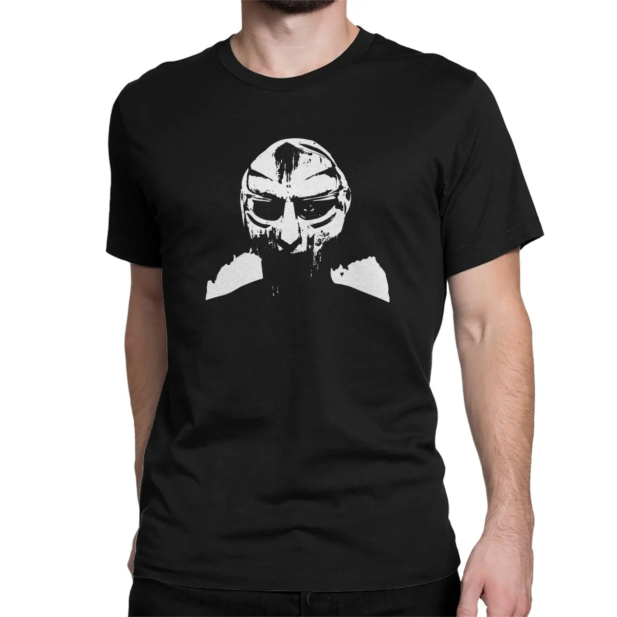 

Мужская футболка Mf Doom Madlib Madvillain, винтажная хлопковая футболка с коротким рукавом, футболки в стиле хип-хоп, одежда 4XL 5XL